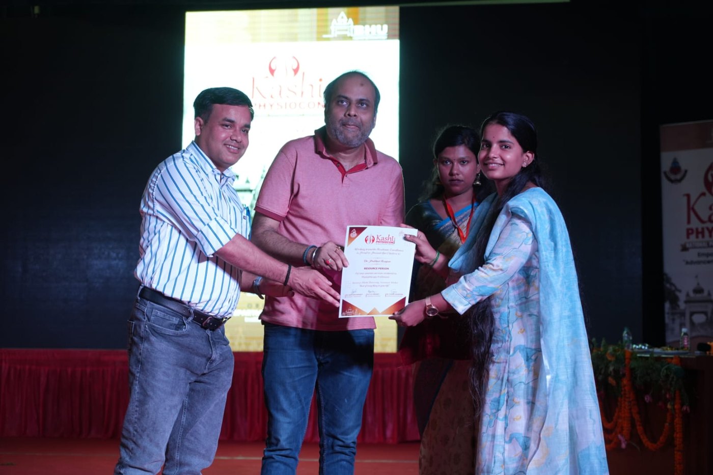 Resource person citation at Kashi Physiocon