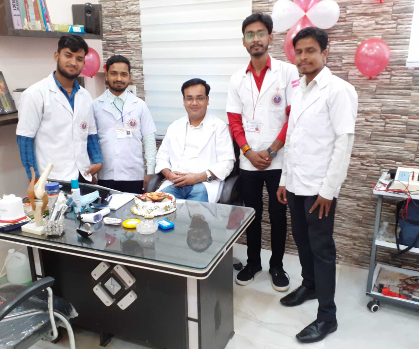 Dr. D.K. Dubey with clinical team